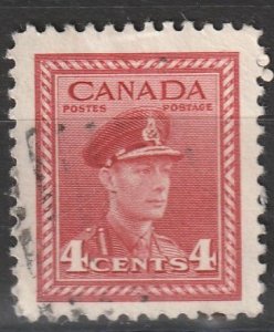 Canada SC# 254 Used Clean Back  VF   (897)