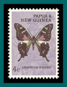 Papua New Guinea 1966 Butterflies, 4c mint  211,SG84