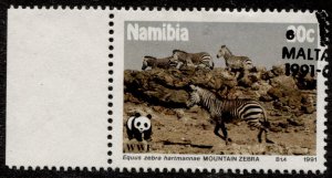 Namibia #694 Mountain Zebra Used CV$1.00