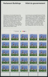 Canada 925c Booklet BK89A MNH Parliament Buildings