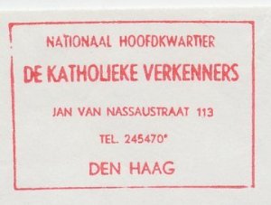 Meter cut Netherlands 1968 The Catholic Scouts