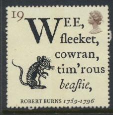 Great Britain SG 1901  Used  - Robert Burns