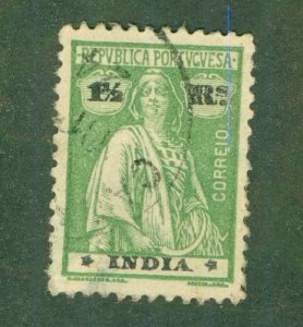 PORTUGUESE INDIA 375K USED BIN $2.00