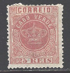 Cape Verde 4 mint hinged perf 12 1/2 (RRS)