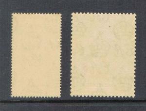 Dominica 1948 SG 112-113 Silver Weeding set of 2 MNH