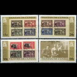 TRISTAN DA CUNHA 2002 - Scott# 701-4 Stamp 50th Set of 4 NH