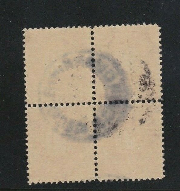 US STAMPS # J44 50C POSTAGE DUE BLOCK USED - $275 CV 