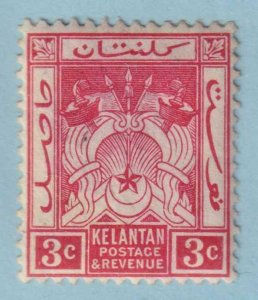 MALAYA - KELANTAN 2  MINT HINGED OG * NO FAULTS EXTRA FINE! - MWH