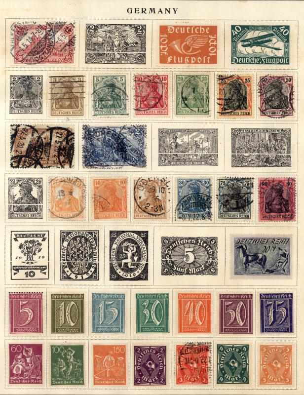 Germany  Valuable Vintage Collections Lot