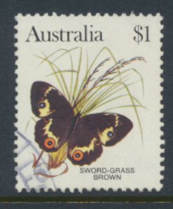 Australia  Sc# 880 Used Butterfly see details & scan                      