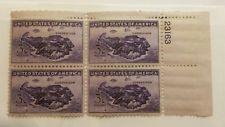 SCOTT # 925 PLATE BLOCK MINT NEVER HINGED GREAT LOOKING GEM  !!