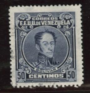 Venezuela  Scott 280a Used perf 14 Simon Bolivar 1924-39