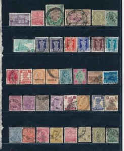 D389887 India Nice selection of VFU Used stamps