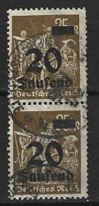 Germany  Sc. # 245 used pair