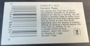 U.S.#  BK150-MINT/NEVER HINGED--COMPLETE BOOKLET/UNEXPLODED--1988