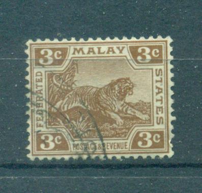 Malaya sc# 55 (1) used cat value $.50