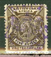 B: British East Africa 87 used CV $50