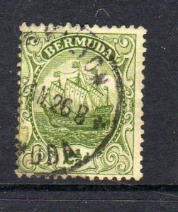 BERMUDA #86  1923  2 1/2p CARAVEL    F-VF USED  b