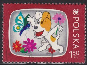 Poland 2113 Reksio The Dog 1.50zł 1975