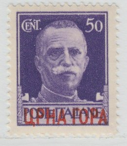 Italy Colony Montenegro Overprinted 1941 50c MNH** A18P41F372
