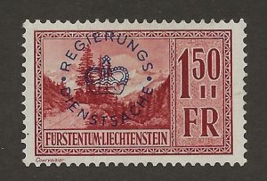 Liechtenstein O20 MH