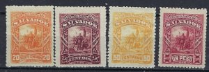 Salvador 66-69 MH 1892 issues (ak1765)