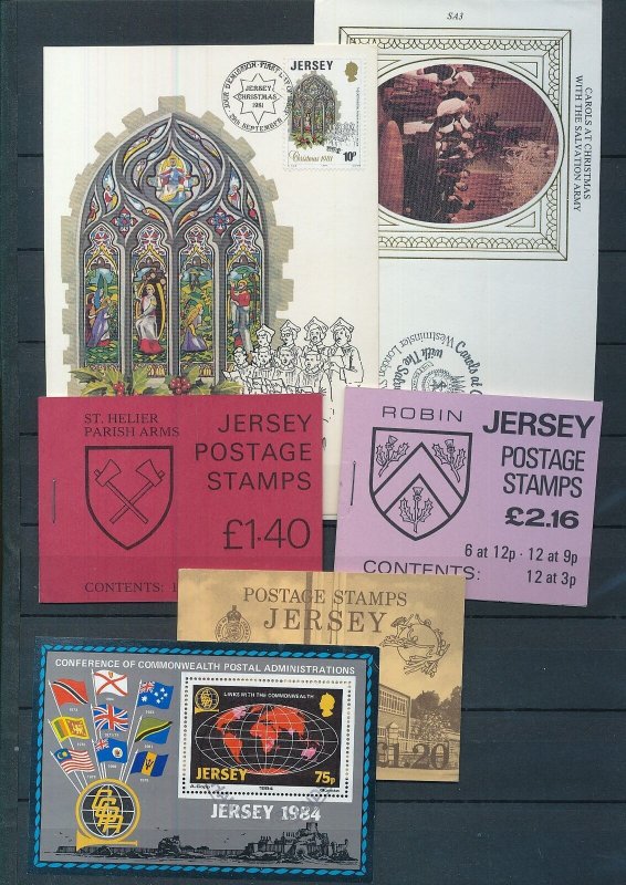 JERSEY Covers Blocks Sheets Dues M&U Collection (Apx 150+) KRA1533