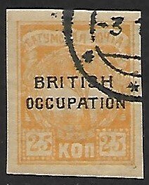 Batum # 15 - Palm Tree, overprinted - used.....{KZw5}