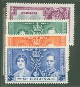 St. Helena #114-117 Unused Single (Complete Set)