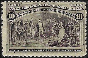 237 Mint,OG,HR... SCV $95.00