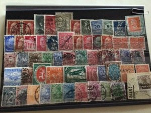 Germany mixed  mounted mint and used  stamps A11507