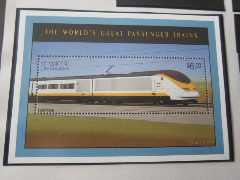 St Vincent 1995 Sc 2016 Train MNH