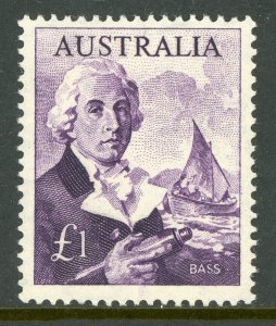 Australia 1963 Navigators £1 Purple  Scott #378 MNH Z8