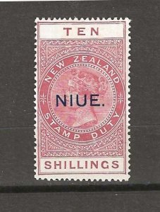 NIUE 1918/29 SG 37b MINT