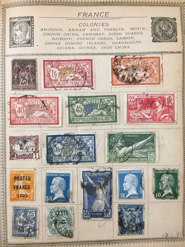 Rowland Hill Old M&U Collection (Apx600) India China Africa Japan USA (SK209) 