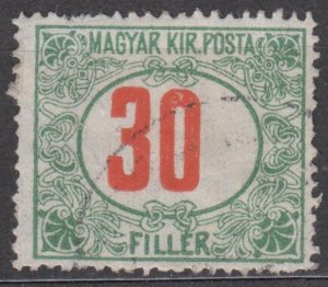 Hungary Scott #J36 1915 Used