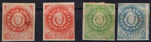 Argentina 1862,Sc.#7C; 7Fr, 7a unused