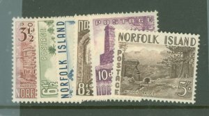 Norfolk Island #13-18 Unused Single (Complete Set)