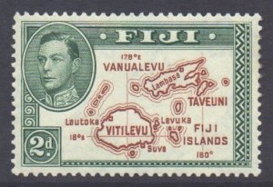 Fiji Scott 133 - SG254, 1938 George VI 2d Die II Perf 13.1/2 MH*