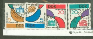 German Democratic Republic (DDR) #617-620 Used