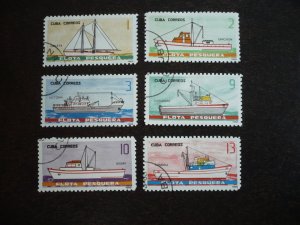 Stamps - Cuba - Scott# 936-941 - Used Set of 6 Stamps