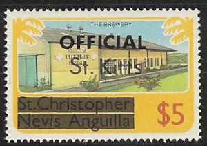 St Kitts  MNH S.C. O9