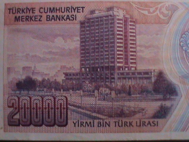 TURKEY- 1970   BANK OF TURKEY- CIRCULATED CURRENCY-VF WE SHIP TO WORLD WIDE