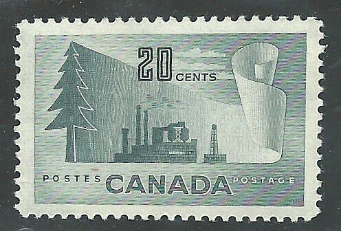 C  #316   Mint NH VF  1952 PD
