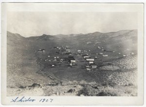 1907 - Photo of Skidoo, CA, a Gold Boomtown - Ephemera 1134