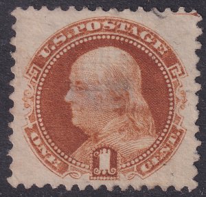 #112 Used, VF, Light cancel, thin (CV $140 - ID46701) - Joseph Luft