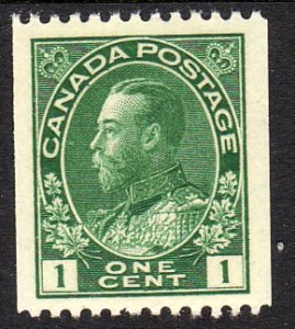 1915-1924 Canada KGV 1¢ coil MNH Sc# 131 CV $14. p.12 Horizontal