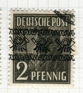 GERMANY BERLIN British/US Zone 1948 Currency Reform issue 2pf. Shade used