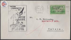 Cuba 1939 Scott C31 | First Day Cover | CU9943