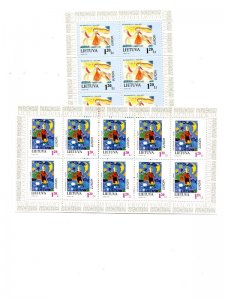 Lithuania  1997 mini sheet Mint   VF NH